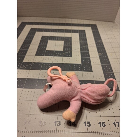 Lil Bean Baby Pink Plush Doll Clip Baby Beans - Picture 3 of 5